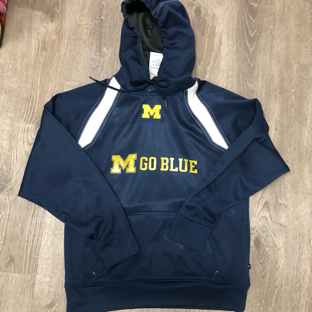 University of Michigan 'Go Blue' Navy Hoodie